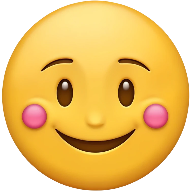 Smiling emoji with peace symbol emoji