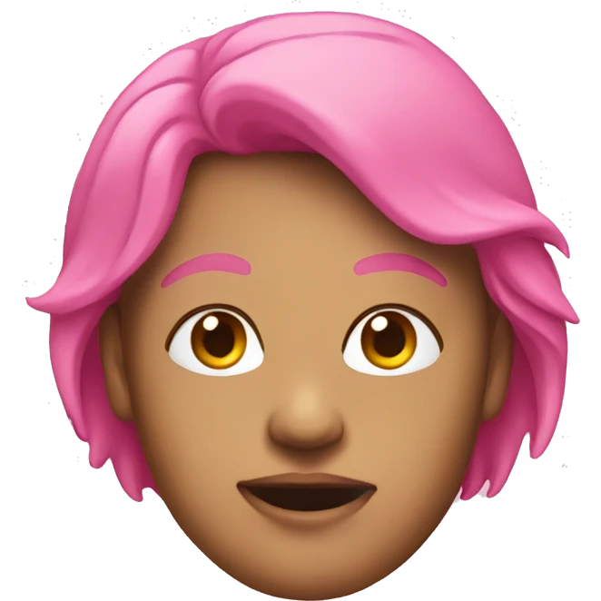 Pink emoji