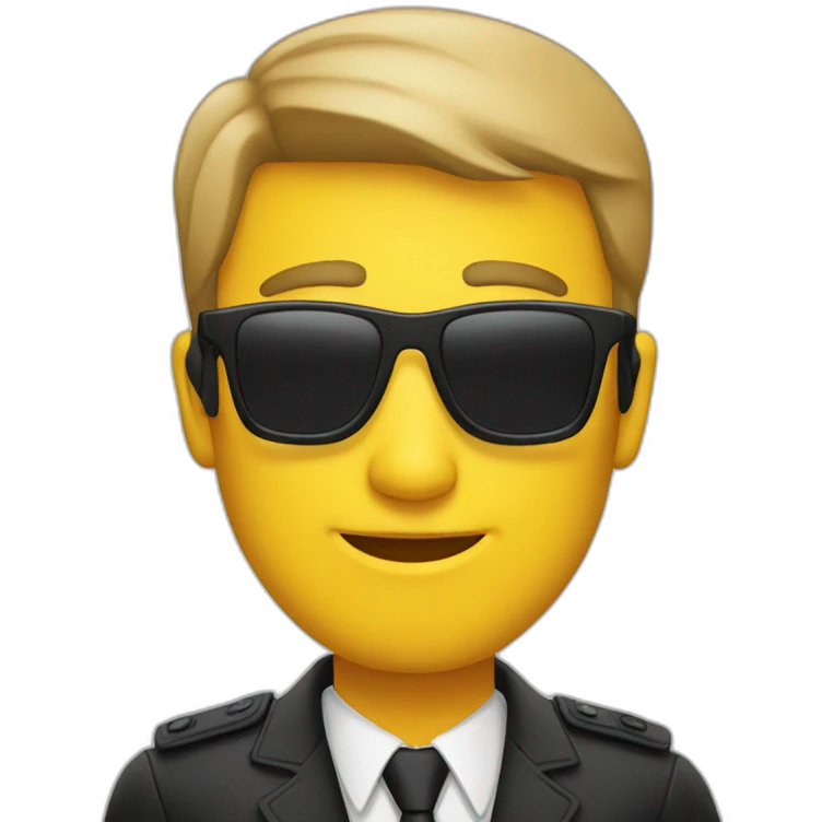 spy sunglass emoji