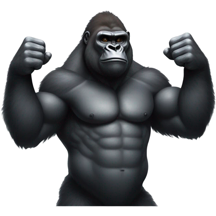 Gorilla thumbs up emoji