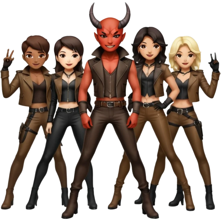 k-pop demon hunters emoji
