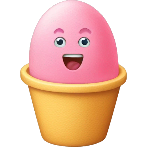 Sherbet packet emoji