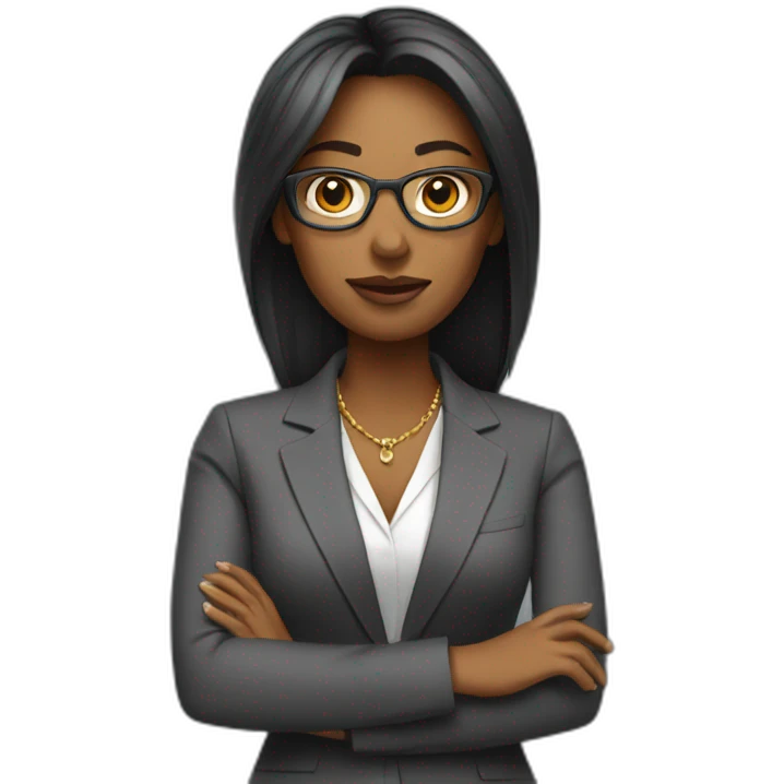 lady boss emoji
