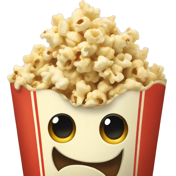 drama popcorn emoji