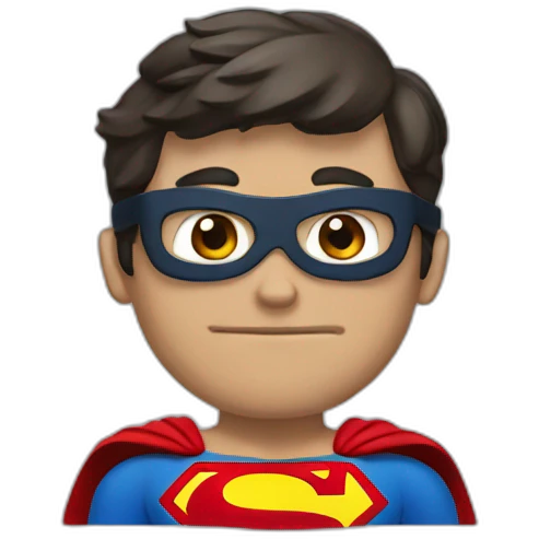 Super man  emoji