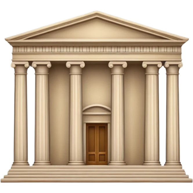 classical building. emoji