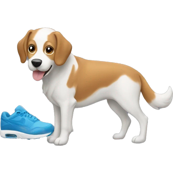 Dog with airmaxpro emoji