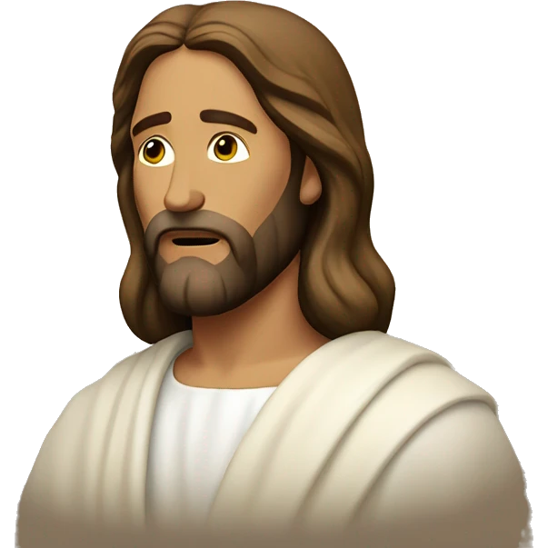 jesus christ pray emoji