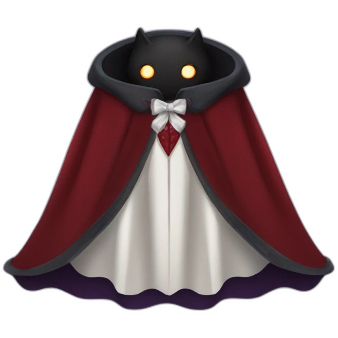 A vampire cape emoji