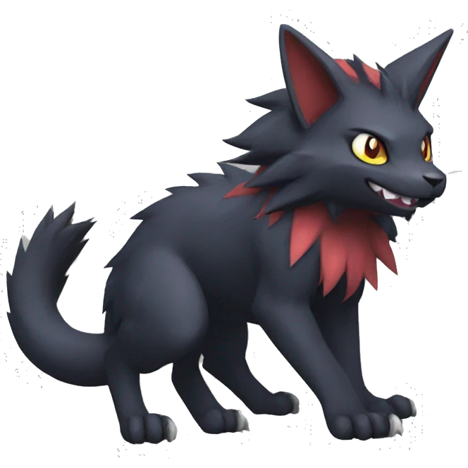 Nargacuga-Torracat-Zoroark full body emoji