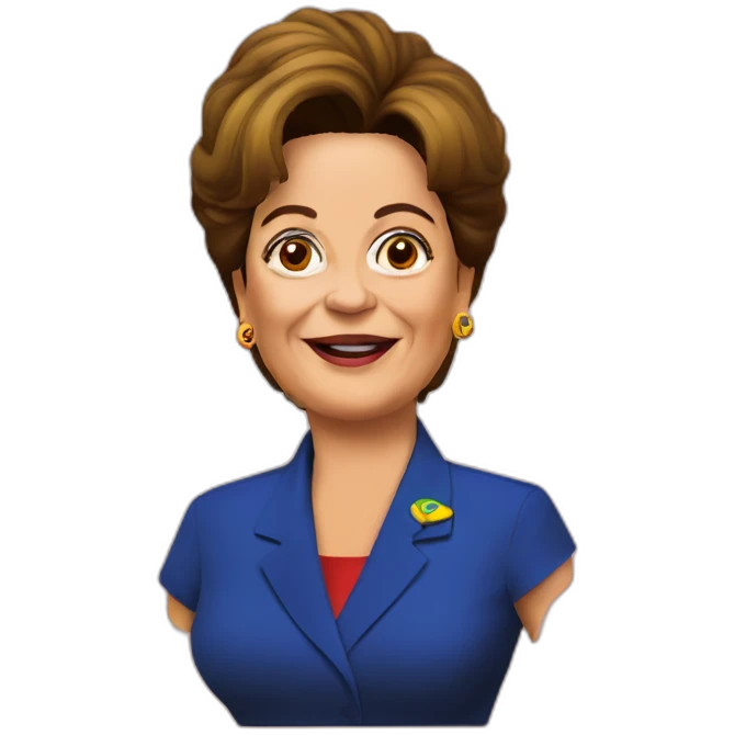 Dilma Rousseff emoji