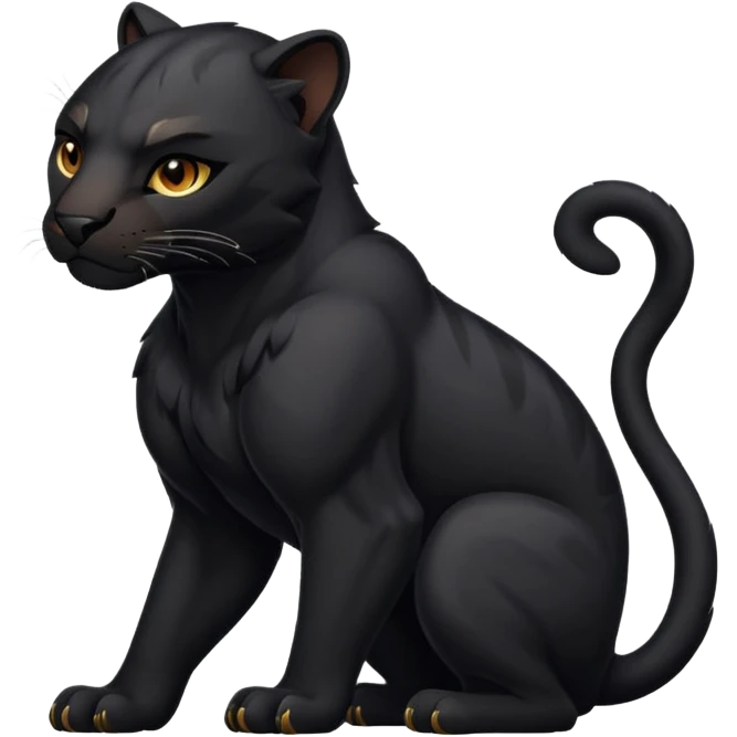 Shadow Panther emoji