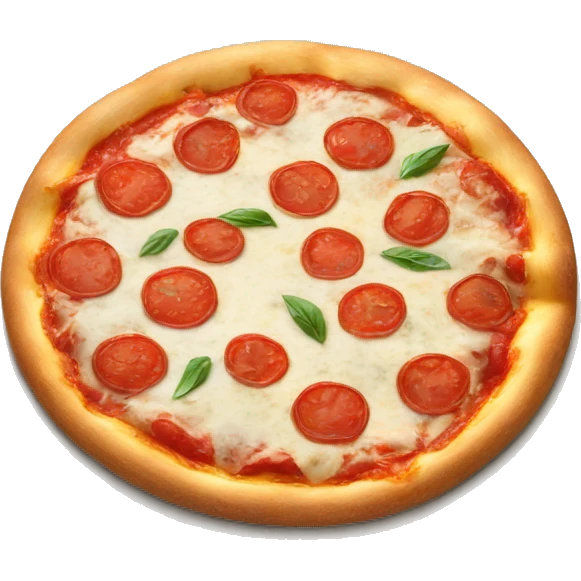 Margherita pizza emoji