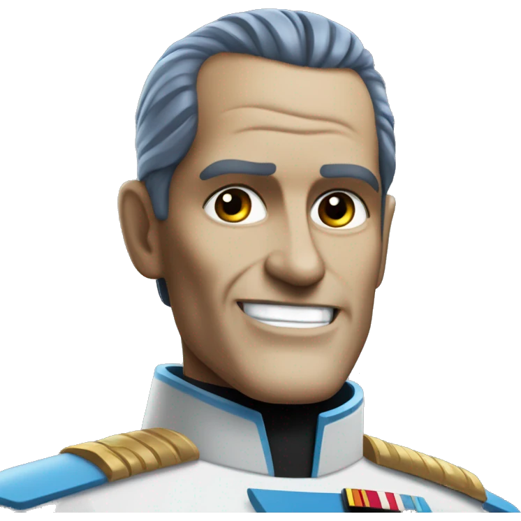 grand admiral Thrawn smiling emoji