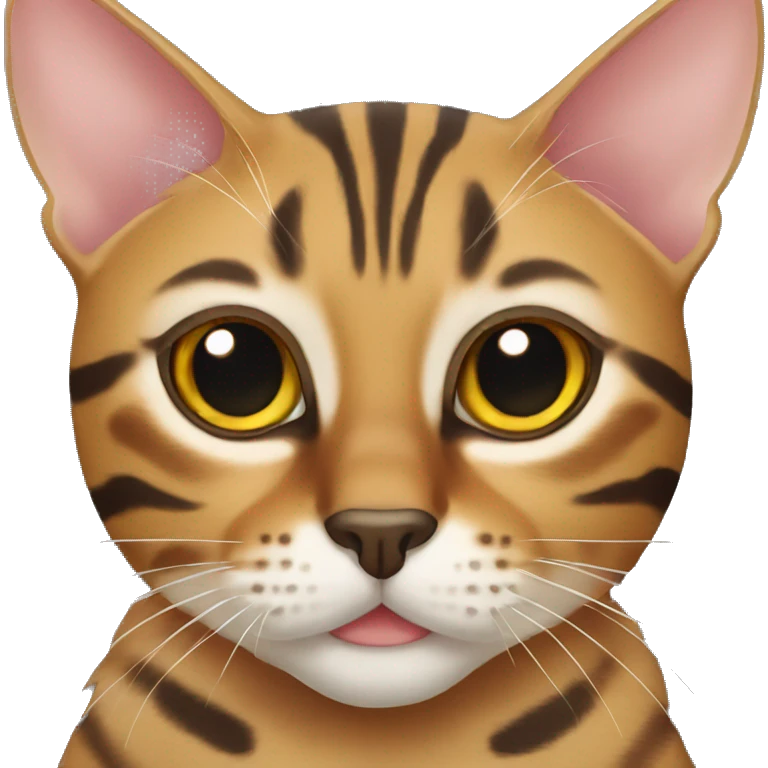 bengal cat  emoji