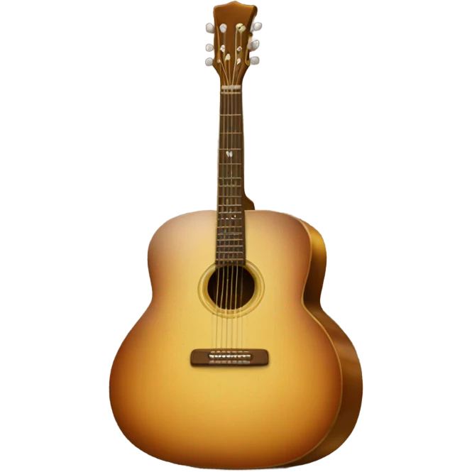 Classic guitar emoji