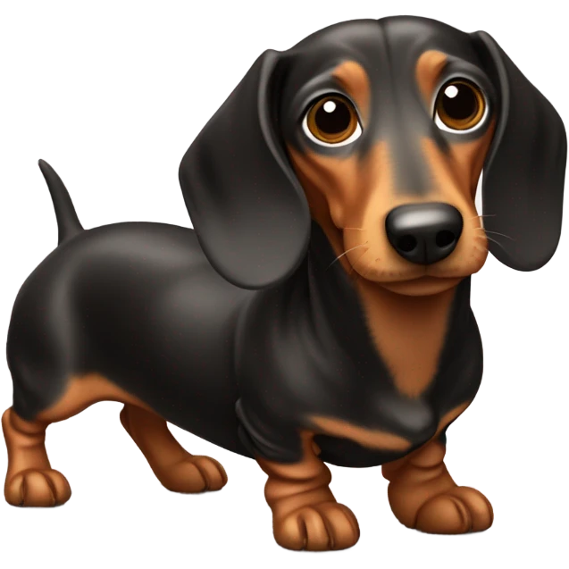 Sausage dog emoji