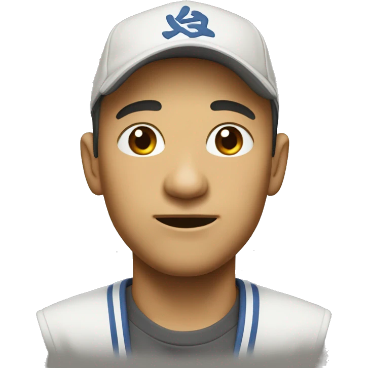 戴圣诞帽的线条小狗 emoji