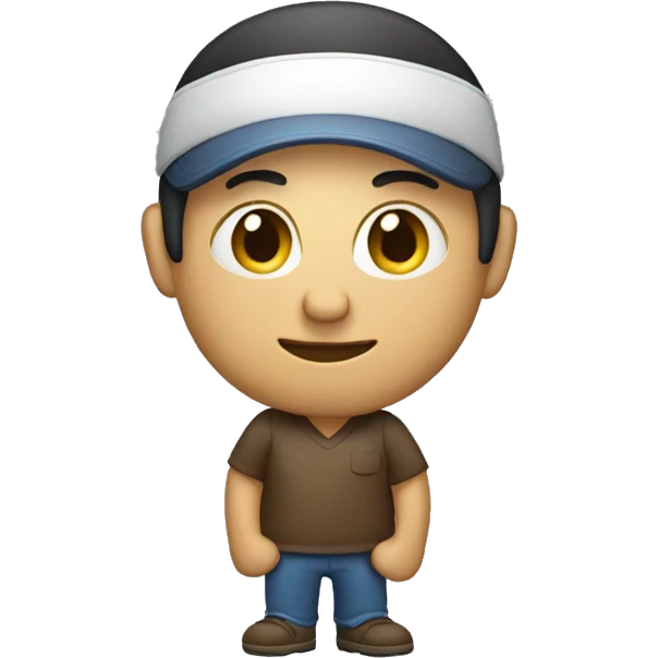 Ambi holding mobile emoji
