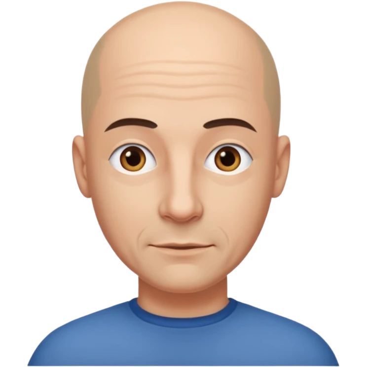 a bald man, Eli Ben-Sasson LMAO emoji