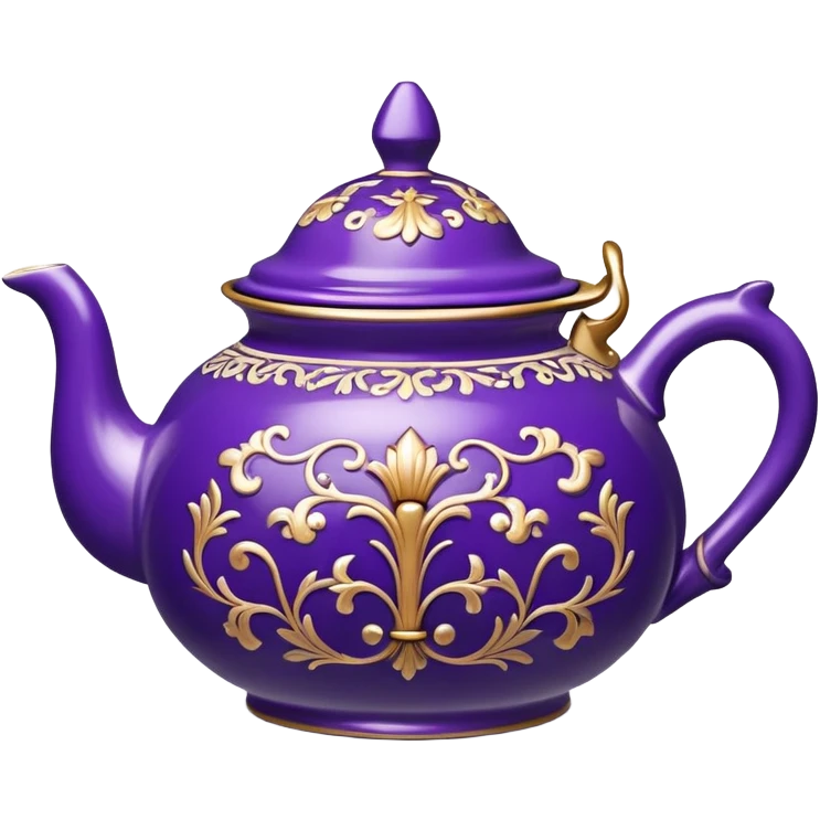 purple teapot emoji