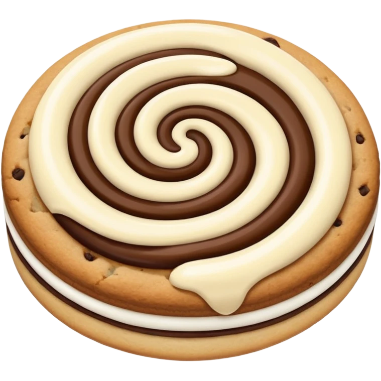 cookie and cream emoji