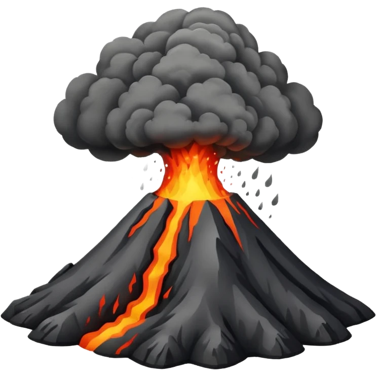 volcano emoji