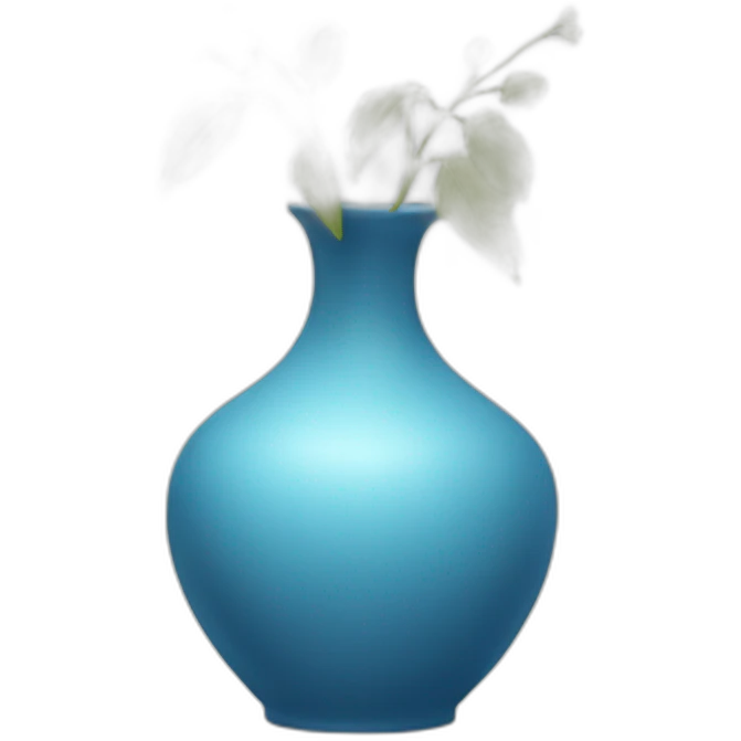 Vase bleu emoji