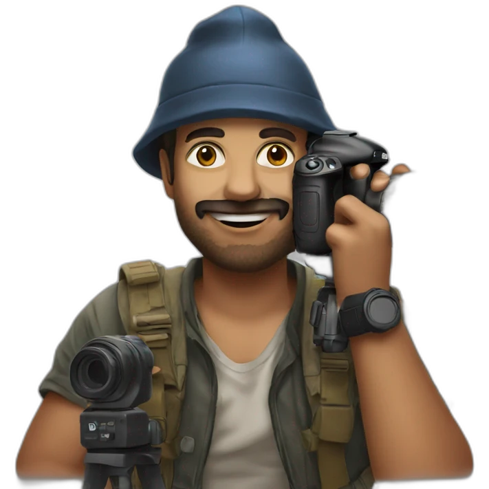 Samrat as photographer  emoji