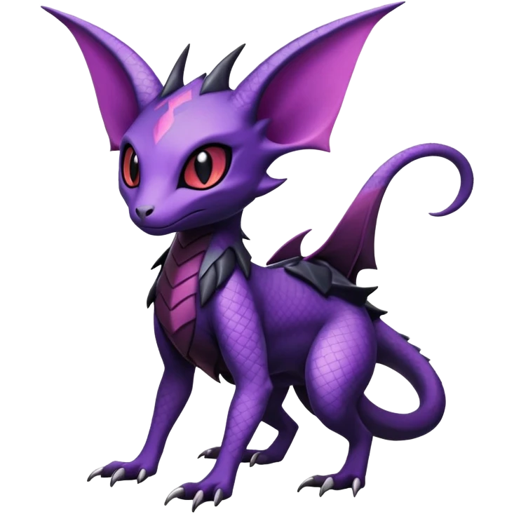 Salandit-Noivern-Espeon-Hybrid (Full body) emoji