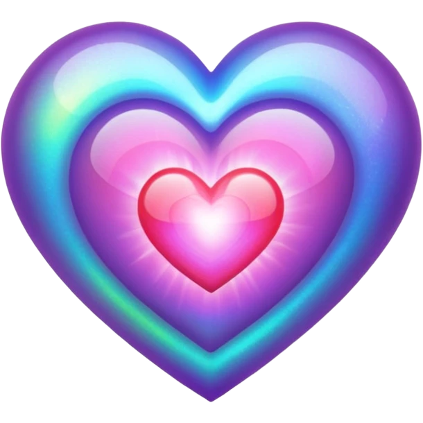 Multidimensional heart emoji