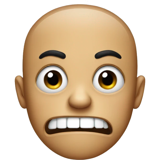 mad face emoji