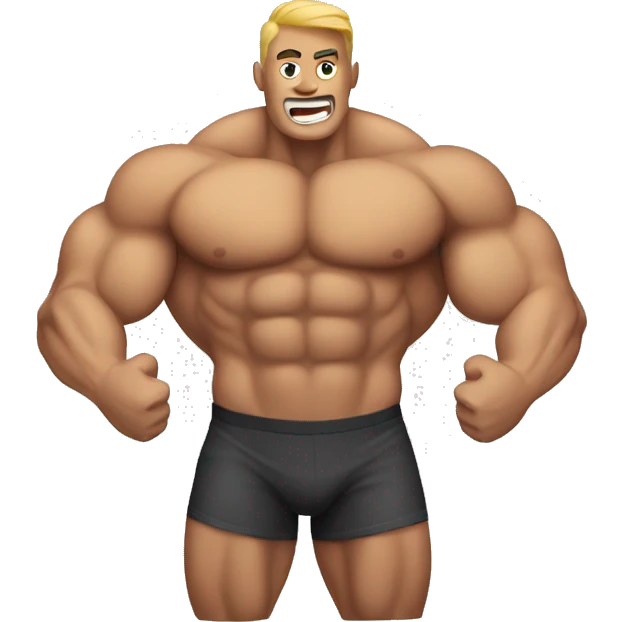 Muscle guy  emoji