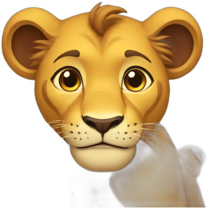 Simba emoji