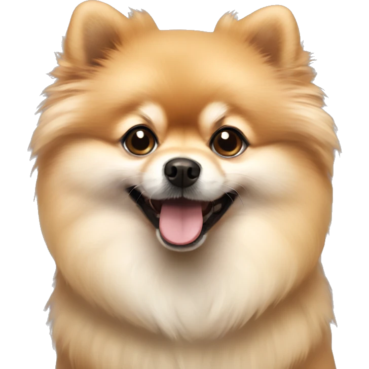 cute pomeranian emoji