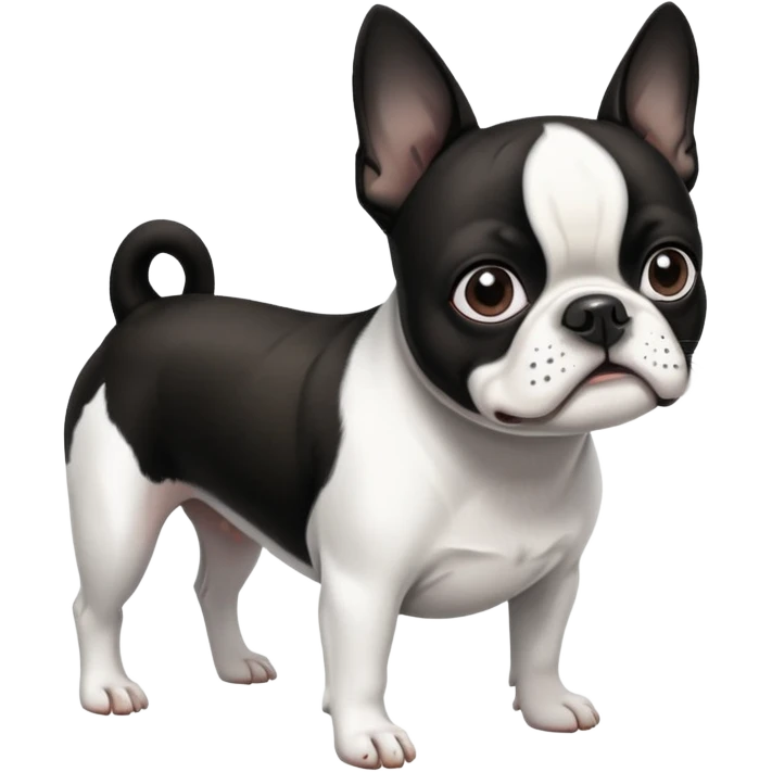 Boston terrier  emoji