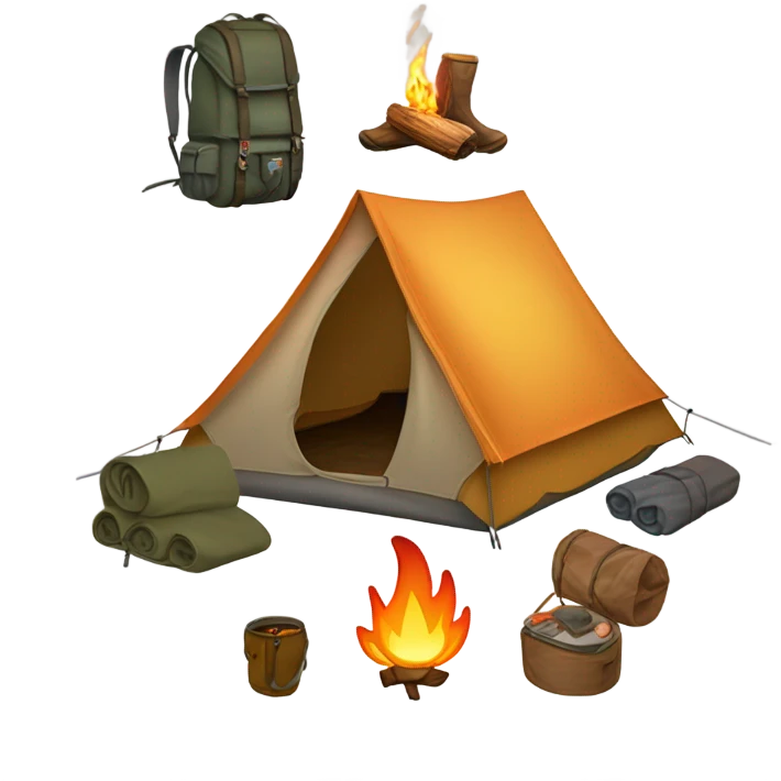 Camping emoji