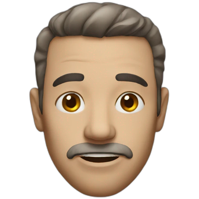 ugly man emoji
