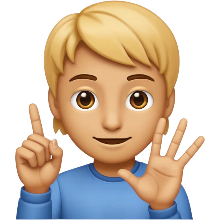 A smirk emoji holding up the tip of their finger closely clocking it emoji