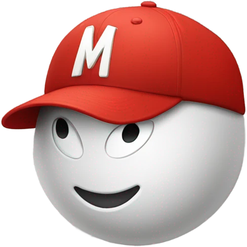 Mario hat emoji