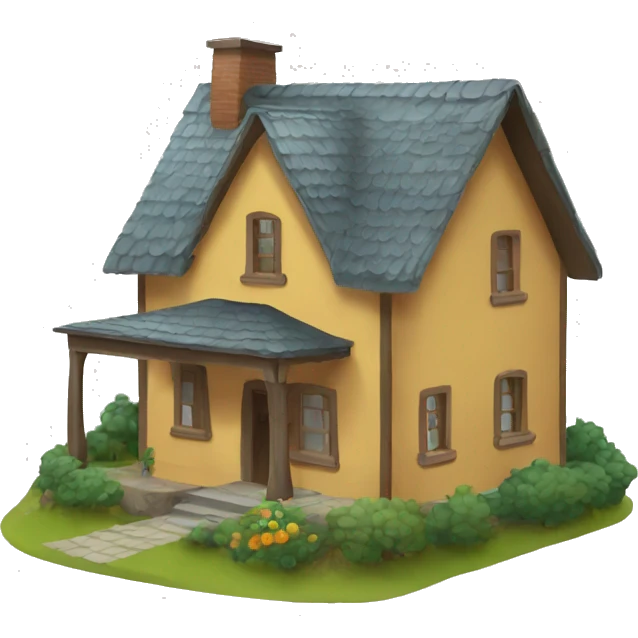 Countryside house  emoji