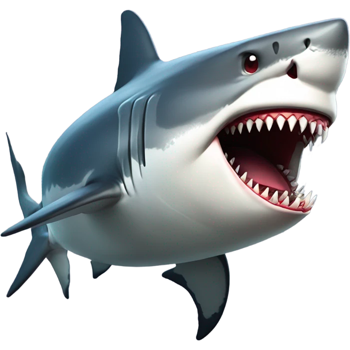 Jaws shark emoji