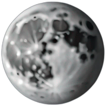 the moon emoji