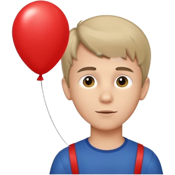 boy with balloon emoji