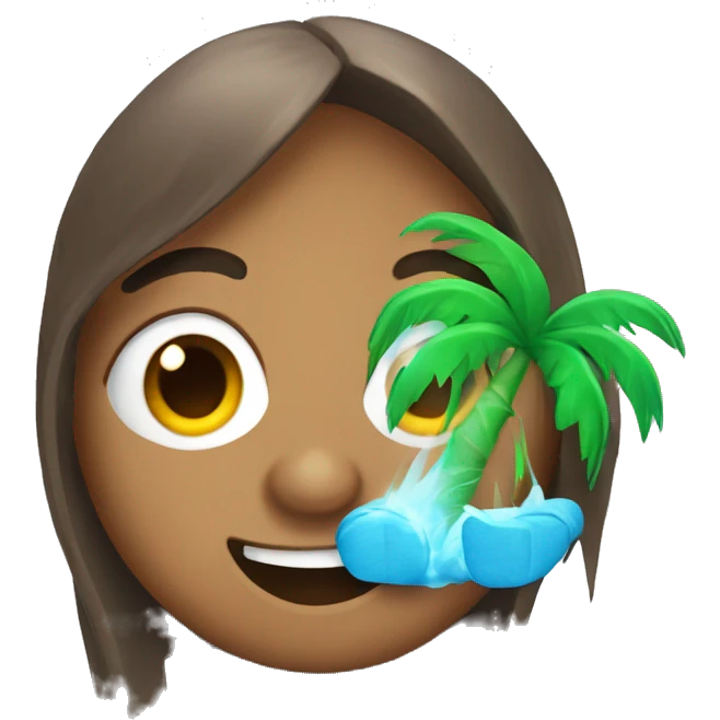 palm with wepa! emoji