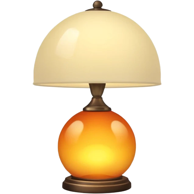Lamp with warm glow emoji