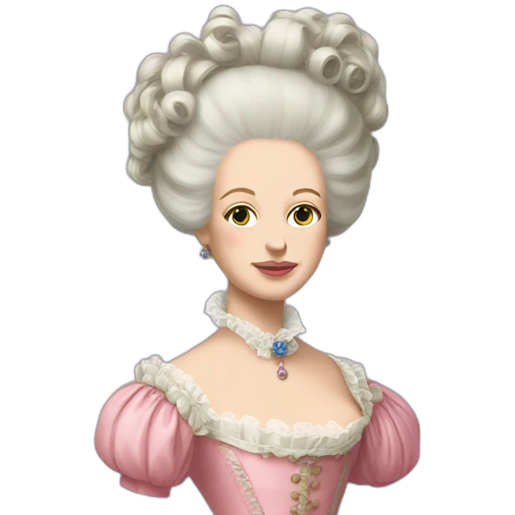 marie antoinette holding her own head emoji
