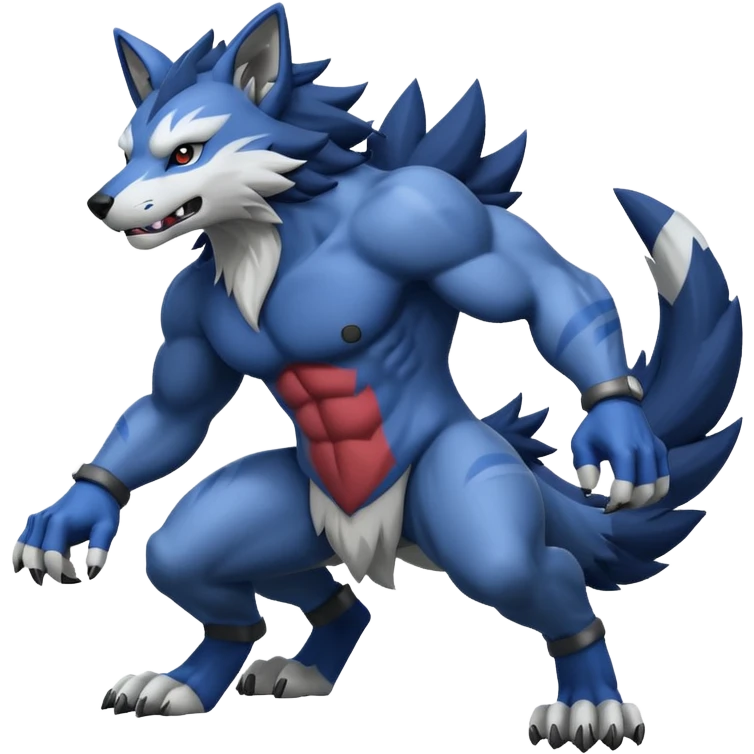 WereGarurumon-Mightyena-fusion emoji