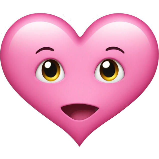 Pink heart emoji