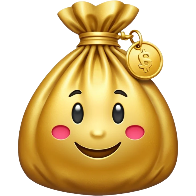 gold money bag emoji